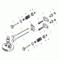 CAMSHAFT & VALVE - 4 Strok For F4F5BM